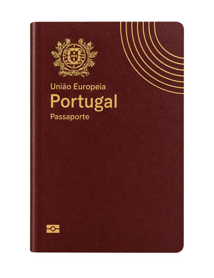 Illustrated Portugal passport