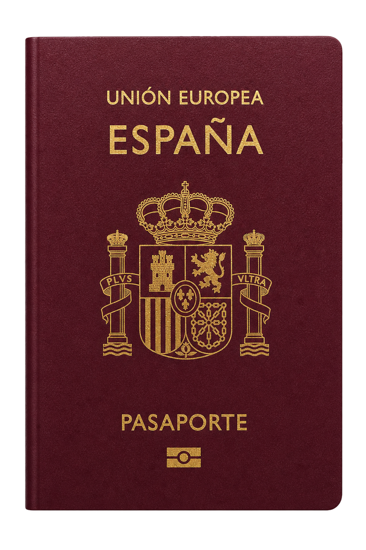 Illustrated Spain passport